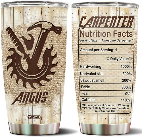 Vista 19 de Regalos personalizados de contador para hombres y mujeres, tazas de café aisladas de acero inoxidable de 20 onzas, regalo de contabilidad para papá