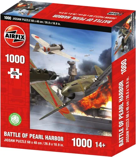 Vista 6 de Airfix Aichi D3A1 Val WWII Aviación Militar 1000 piezas Jigsaw Puzzle HVCA0006