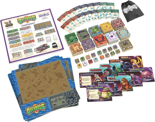 Vista 5 de Brotherwise Games Overboss: una aventura de monstruo jefe, púrpura medio