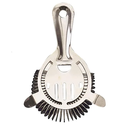 Vista 2 de American Metalcraft S209 coladora con 4 clavijas, de acero inoxidable