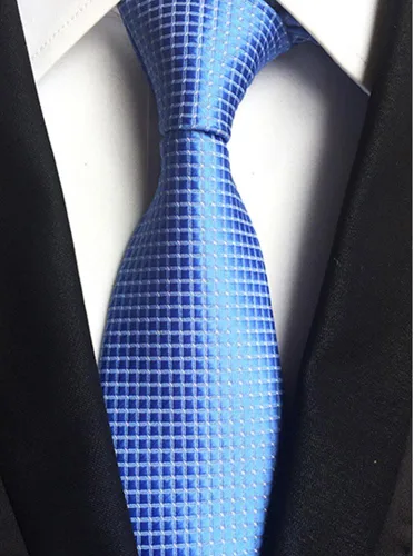 Vista 6 de Adulove Corbata clásica de seda para hombre, corbatas de cuello jacquard tejidas