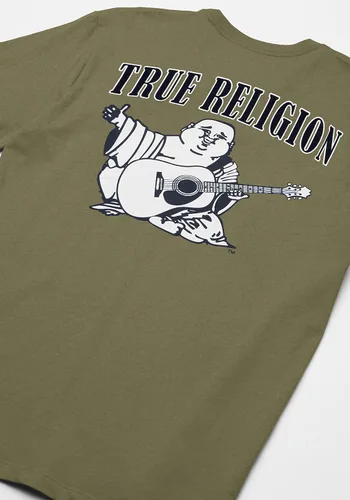 Vista 6 de True Religion Mens Buddha Logo Short Sleeve Tee