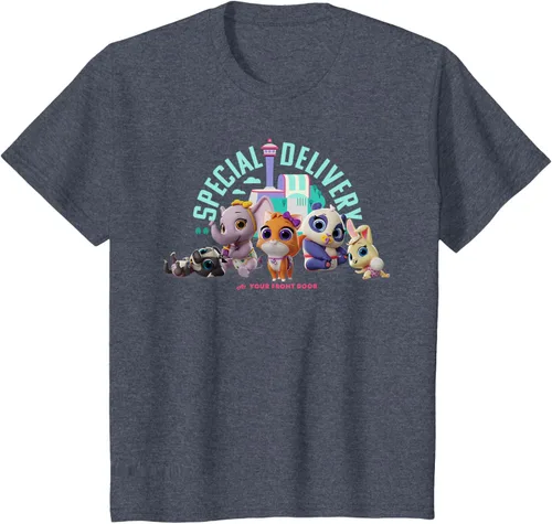 Vista 60 de Disney Camiseta de entrega especial Junior T.O.T.S, Negro, S