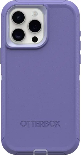 Vista 10 de OtterBox Funda para iPhone 15 Pro MAX (solamente) Defender Series, color negro, sin pantalla, resistente y duradera, con protección de puerto