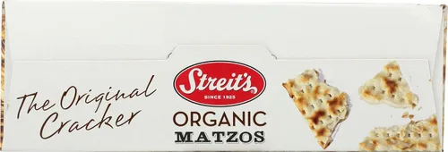 Vista 5 de STREITS Matzos orgánicos, 11 onzas
