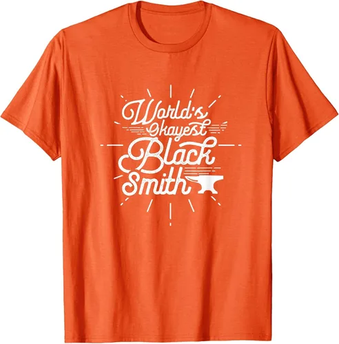 Vista 22 de Blacksmith Blacksmithing Forge Metalsmith Forging T-Shirt Asphalt Grey