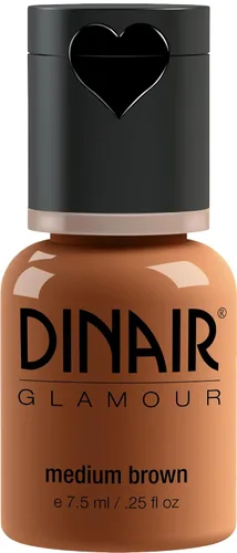 Vista 39 de Dinair Base de maquillaje con aerógrafo Marrón oscuro GLAMOUR: Natural, Cobertura ligera, Mate 1/4oz