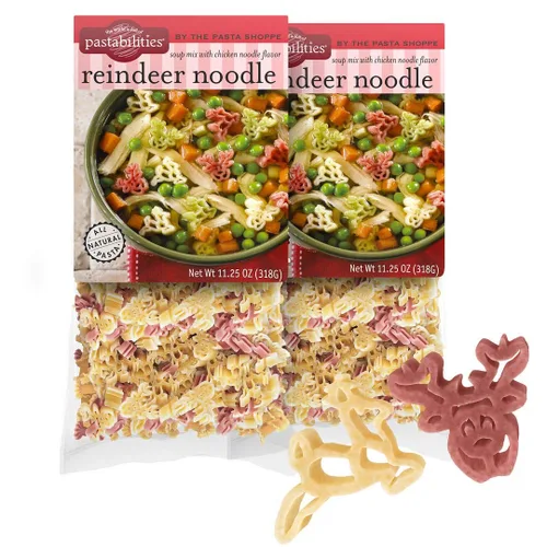 Vista 13 de Pastabilities Pasta con forma divertida para niños, pasta Let's Go Crabin', tema de animales de cangrejo, estrellas de mar y sol, pasta de trigo
