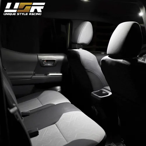Vista 9 de USR UNIQUE STYLE RACING Panel completo de luz LED interior de cúpula central (30 LEDs) + 2 luces delanteras de mapa