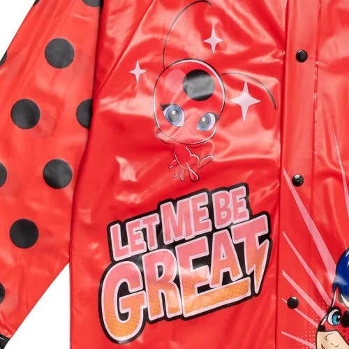 Vista 3 de Miraculous Ladybug - Paraguas impermeable con botones para niñas
