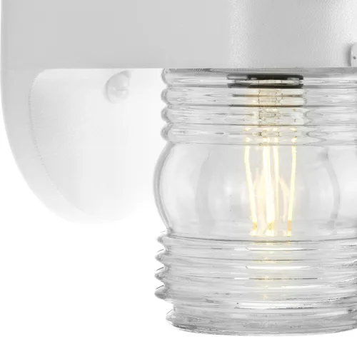 Vista 7 de Progress Lighting P5612-30 Policarbonato al aire libre, 4-3/4-Inch Ancho x 7-1/4-Inch Altura, Blanco