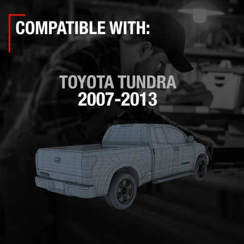 Vista 4 de Reemplazo del montaje de la manija del portón trasero, metal mejorado, compatible con Toyota Tundra 2007-2013, pestillo exterior para portón