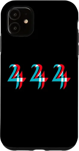 Vista 6 de Funda protectora para iPhone 12 Mini Angel Number 444