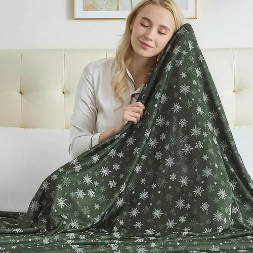 Vista 31 de OIGAE Manta refrescante para personas que duermen con calor – Manta fría de verano suave y ligera para sudores nocturnos, perfecta para cama, sofá