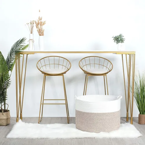 Vista 3 de MINTWOOD Design Cesta decorativa extragrande de 22 x 16 pulgadas de cuerda de algodón tejida para sala de estar con asas y cesta de lavandería