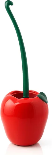 Vista 3 de Cepillo Profundo y Robusto para Inodoro con Soporte - Cepillo de Cuenco de Manzana - Limpieza Duradera - Limpiadores de Inodoro - Artículos