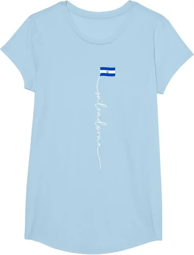 Vista 17 de Camiseta con la bandera salvadoreña de El Salvador