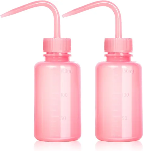 Vista 18 de Melphoe Exprimidor de botellas de lavado de tatuajes, 2 botellas de agua de 5.1 fl oz para riego de suculentas, herramientas de riego de enjuague