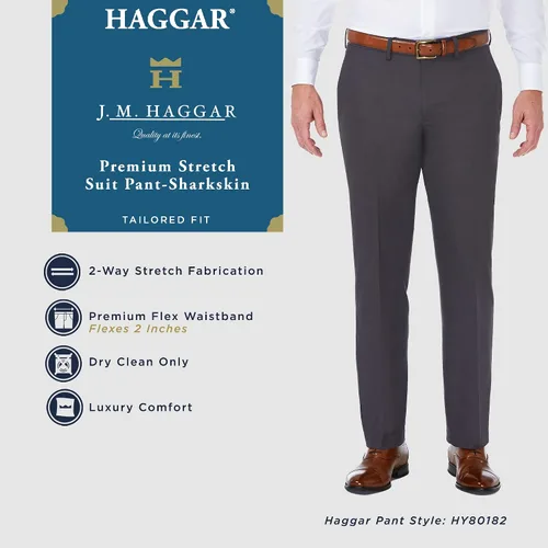 Vista 5 de Men's Premium Stretch Tailored Fit Suit Separates-Pants & Jackets