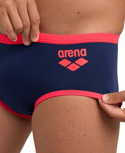 Vista 3 de Arena Calzoncillos de baño con logotipo grande para hombre