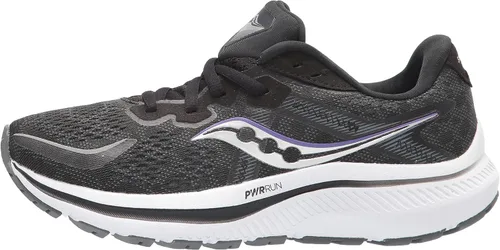 Vista 8 de Saucony Omni 20 - Tenis de correr para mujer, NegroBlanco