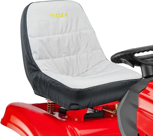 Vista 9 de Funda de Asiento para Cortacésped, Funda Impermeable para Asiento de Tractor que se Adapta a Respaldos de Asiento de Tractor de 13.5" - 16.5" H Sin