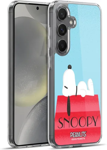 Vista 109 de Head Case Designs Snoopy Deco Dreams - Funda de gel con licencia oficial de Peanuts Blue Pattern [protección de grado militar] compatible con Google