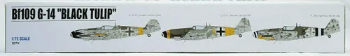 Vista 5 de Premium Hobbies Bf 109 G-14 Tulipán Negro 1:72 Modelo de Plástico Kit de Avión 127V