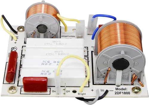 Vista 2 de PRV AUDIO Placa cruzada bidireccional 2DF1800 1800Hz con atenuación del controlador 8 ohmios