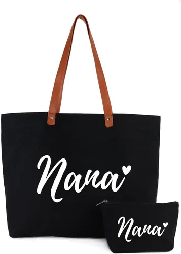 Vista 7 de Lamyba Bolsa de mano para la abuela - Regalo perfecto de cumpleaños para la abuela