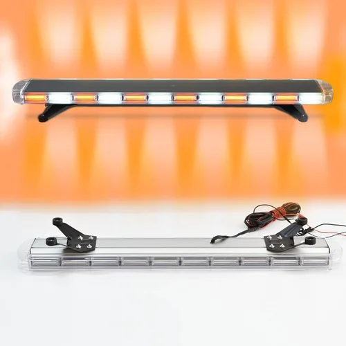 Vista 9 de Barra de luz LED intermitente de 12 V-28 V, luz estroboscópica intermitente, barra de luz LED de emergencia, barra de luz LED para remolque