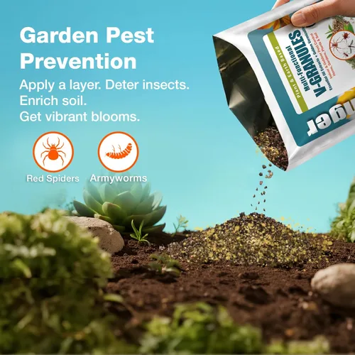 Vista 6 de EcoVenger Bolsa multiusos de gránulos en V de 2 libras, horticultura o uso doméstico para protección en interiores y exteriores contra insectos