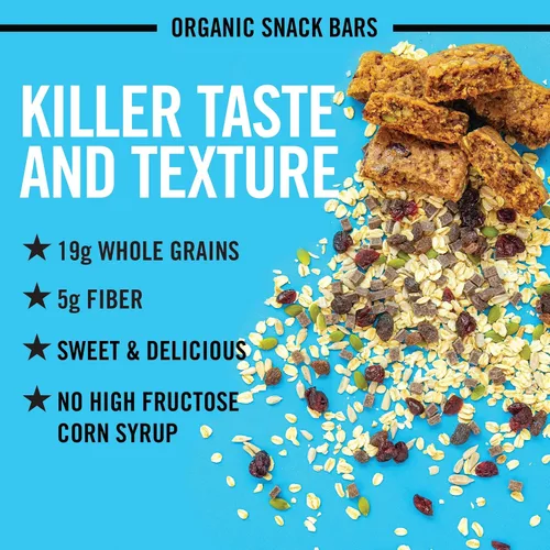 Vista 7 de Dave's Killer Bread Trail Mix Crumble - Barras orgánicas para aperitivos, 12 barras de aperitivos envueltas individualmente (paquete de 1)