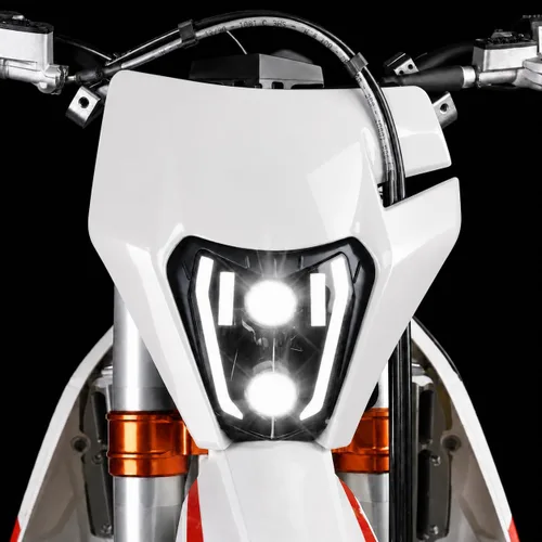 Vista 11 de CHANGCHENG - Faro delantero LED para moto de tierra de 66W 3000lm, kit de faro LED universal para motocicleta, faro para la mayoría de motos