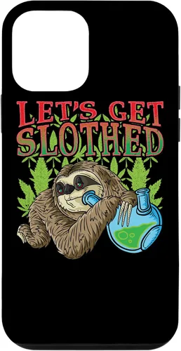 Vista 16 de Sloth Smokes Grass Shirt Marihuana Sloth Cannabis Stoner Case para iPhone 17