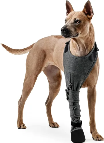Vista 8 de ROZKITCH Protector de heridas de patas de perro, protectores de patas de Púrpura