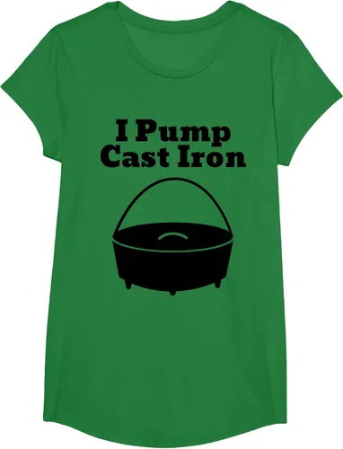 Vista 70 de I Pump - Camiseta de hierro fundido para cocinar al horno holandés