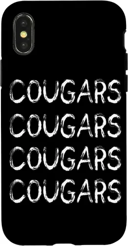 Vista 4 de Funda para iPhone 14 Cougars School Spirit