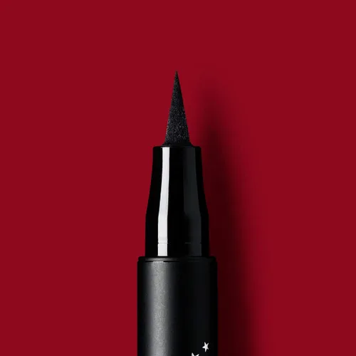 Vista 2 de Kat Von D Beauty Ultra Ink Liner, negro, líquido, vegano, resistente a las manchas, punta de fieltro
