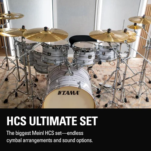 Vista 13 de Meinl Cymbals HCS141620+10 HCS Pack juego de platillos con hi hat de 14", crash de 16", ride de 20", más un splash de 10" gratis (VIDEO)