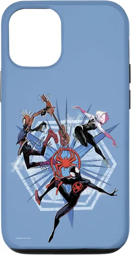 Vista 26 de Funda para iPhone 16 Marvel Spider-Man: Across the Spider-Verse Miles Gwen Hobie