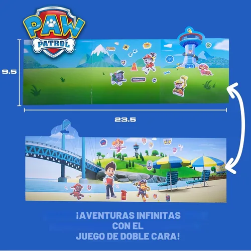 Vista 5 de Paw Patrol - Juego de calcomanías hinchadas