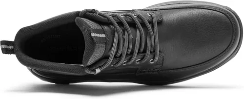 Vista 3 de Dunham Men's 8000 Waterpoof Mid Boot Cuero negro