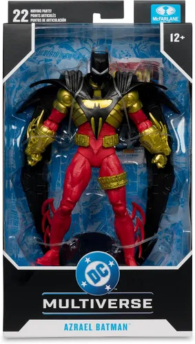 Vista 7 de McFarlane Toys - DC Multiverse Azrael Batman (Knightquest) Figura de acción de 7 pulgadas