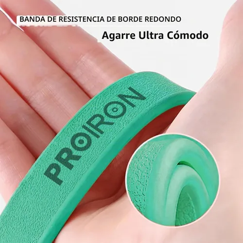 Vista 2 de PROIRON Bandas de resistencia para dominadas, cómodas bandas de ejercicio, bandas de entrenamiento antideslizantes para dominadas, sentadillas #1