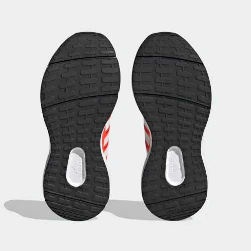 Vista 4 de adidas Tenis de correr unisex Fortarun 2.0 para niños Better Scarlet/Blanco/Rojo Solar