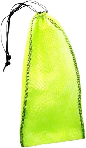 Vista 2 de Bolsa de malla duradera con cordón de 19 x 9 pulgadas, bolsa de almacenamiento para buceo, buceo, aletas, aletas, máscara, gafas, accesorios