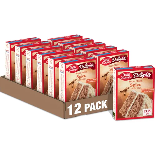 Vista 11 de Betty Crocker Delights Mezcla de pastel de vainilla francesa súper húmeda, 13.25 onzas