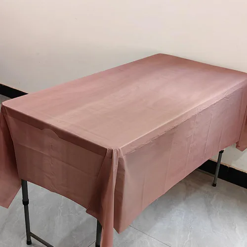 Vista 15 de Paquete de 4 manteles de plástico desechables de plástico para barbacoa, picnic, cumpleaños, bodas, fiestas, impermeables, a prueba de aceite, Negro