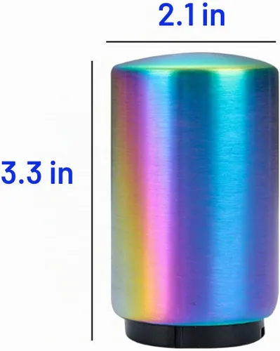 Vista 4 de Abrebotellas de cerveza automático magnético multicolor de acero inoxidable con captador
